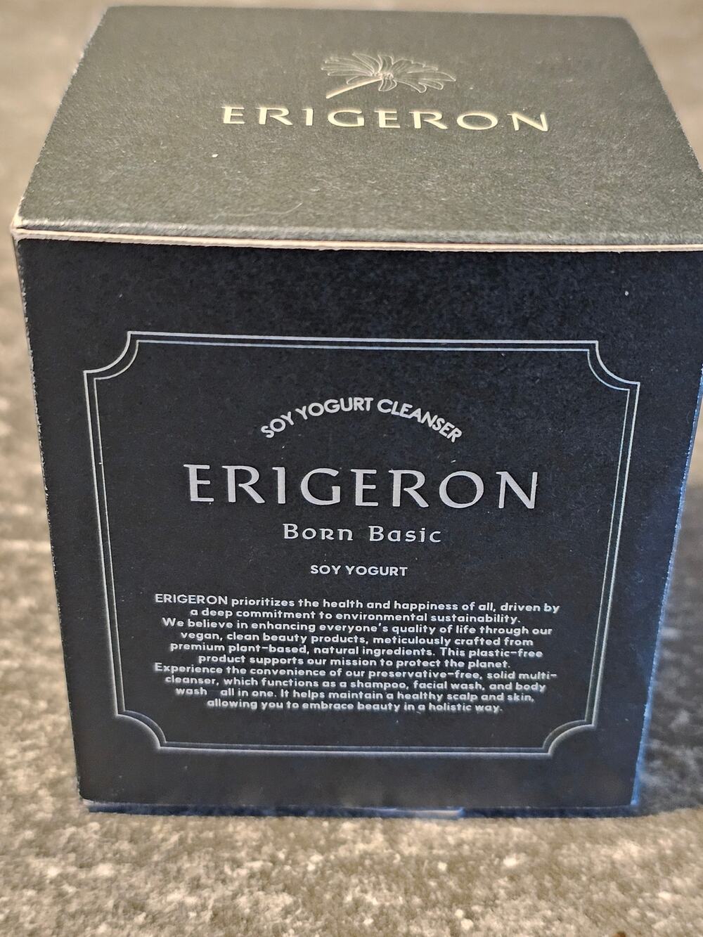 ERIGERON Born Basic Soy Yogurt Cleanser 100ml Vegan K-Beauty Exp 2029